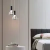 Pendant Lamps Nordic Light Luxury Chandelier Modern Acrylic Lamp Bedroom Living Room Study Restaurant El Cafe Bar LED Lights Fixtures