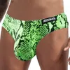 Leopard Print Men S Brief Underwear Low Waist Large Size Boxer Briefs Soft And Breathable Trunks Shorts