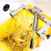Stainless Steel Pineapple Peeling Machine Pineapple Eye Remove Tool Commercial Fruit Peeler Knife