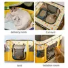 Загоны для питомников, подушка для шезлонга для котят, кошачий домик, милая кровать, корзина, уютная складная палатка для щенков и котят в родильном зале 231211