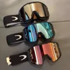 Designer Skis Oakleies Lunettes de soleil Lunettes de ski Okley Lunettes de soleil Hommes Femmes Miroir Hiver Résistant aux ultraviolets Cécité des neiges Luxe O6rh #THCI THCI