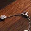 Charm Bilezikler Knobspin D VVS Tüm Moissanit Tenis Bilezik 4mm 2.4CT Laboratuvar Düğün Düğün Güzel Takı 925 Sterling Sister Bilezikleri Kadınlar için 231214