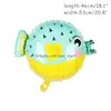 Other Event Party Supplies 43Pcs Foil Number Ballons Under Sea Ocean World Animals Balloons Set 1St Boy Girl Happy Birthday Decor Otsuw