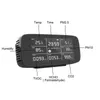 Koldioxiddetektor temperatur relativ fuktighet CO2 meter med larm för hembilodlingstält resor
