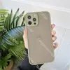 L luxury Designer Fashion Phone Cases For iPhone 15 pro max 15 14 PLUS 12 11 13 14 Pro Max X XS XSMAX XR Clear Hard Case Shockproof Transparent shell Skin feel Non-slip cover