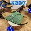 Birknstocks Sandal Slippers Mens and Womens Sandals男性と女性のための新しいスリッパ夏のアウトウェアチューリッヒカジュアルコルクソールアンチスリップメンズとレディース靴suita hb47