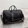 Men Fashion Duffle Bag Triple Black Nylon Travel Bags Mens Handle Luggage Gentleman Business Tote with Shoulder Strap Rave Reviews302G