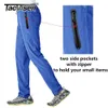 Calças masculinas TACVASEN Calças ao ar livre Homens Quick Dry Straight Running Caminhadas Calças Elásticas Leves Yoga Fitness Exercício Sweatpants Corredores 231212