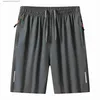 Short masculin Summer Shorts de cargaison de randonnée masculine short extensible léger et stress pour hommes shorts extérieurs l231212