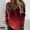 Kvinnotankar Pullover Jacket Fashion Casual Tunics for Women Summer Outfits Womens Tunic Tops 3x Glitter Shirt