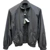 Модная брендовая хлопковая куртка из тюков со съемной накладкой на плечо, спортивный плащ, лоскутная куртка в полоску для мужчин