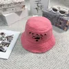 デザイナーバケツハットラムフリース固体刺繍入りウールワイドブリムハットレディースメンズ秋の春のファッションカジュアルラグジュアリーバケツ帽子