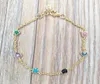 Glory Armband In Gold Vermeil With Gemstones Authentic 925 Sterling Silver Armband Passar European Bear Jewelry Style Gift Andy J3137976