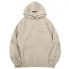 Hood Desginer överdimensionerad hoodie sidosömfickor män kvinnor casual sport hip hop brev-tryck casual ficka 2-stycken gata tröja reflektera