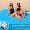 Neue Outdoor-Pads, wasserdicht, große Strandtücher, Stranddecke, Picknick im Freien, Campingmatte, tragbar, leicht, faltbar, Matratze, Sand, Strandmatte