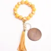 Beadered Bracelet Tassels Tassels Party Party Personerized Disc Oranament Souvenir Bristlet Ключ Кольцо Женское запястье