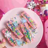 Cake gereedschap Vloedtegelijn Papier Sneeuwvlokken Cookie Decoreren Kerstdecors Sticky Mooie Wafer