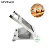 Commerciële Sushi Roll Slicer Snijmachine Handleiding Japan Rijst Sushi Roll Cutter