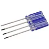 Blue Handle Torx T5 T6 T7 T8 T9 T10 Skruvmejsel med hål T6H för x360 T8H 3 0 Y Triwing Phillips slitsade skruvdrivrutin Verktyg WH264G