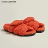 Chypres Sandals Winter Plush Slippers 2023 New Maomao Shoes Second Uncle Essential for Home Bedroom Travel and Versatile Best Friend Womens Rj W9RL