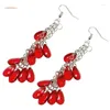 Dangle Earrings Halloween Party Costume Accessory Dripping Blood Ear Hooks Accessories