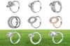 NEW 100% 925 Sterling Silver Ring fashion Popular Charms Wedding Ring For Women Heart-shaped Lovers Round Rings DIY Jewelry1453978