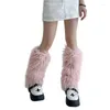 Femmes chaussettes automne d'hiver Furry Long Boot des années 80 Partyglers pour 37JB