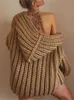 Kobiety swetry jesienne moda solidna kamizelka swetra z kapturem dla kobiet elegancka bez rękawów darnigan zimowe biuro panie damskie streetwear 231212