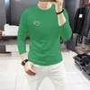 2023 Verão Homens Mulheres Designers Camisetas Soltas Oversize Tees Vestuário Moda Tops Mans Casual Peito Carta Camisa Luxo Rua Manga Longa Roupas Mens Camisetas M-4XL