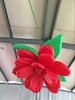 Gigantische opblaasbare zonnebloem luchtblaas Daisy met LED kleurrijke lichte partij decoratieve bloem ballon evenement podium decor reclame