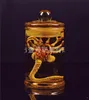 Objets décoratifs Figurines Alien Jar Xenomorph Specimen Faceher Embryo Glass Movie Prop Replica 230224 Drop Delivery Home Garden Dhrxq
