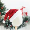 ベレー帽の秋の冬のクリスマスハットぬいぐるみサンタクロースパーティーイベント装飾ゴラスパラホンブレス