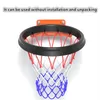 Balls PU portable basketball net frame indoor and outdoor removable professional basketball net portable net basketball accessories 231212