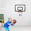Piłki Dzieci Mini Bask Ball Board Zestaw zabawki Dzieci wiszący Basketball Hoop Indoor Wall Wall Monted S Trainer Toy Boy Prezent 231212