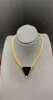 Urok biżuterii para naszyjnik wisiorek spersonalizowany moda hip hop street styl czarny biały odwrócony trójkąt list Pendan1332489