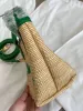 Роскошные раффии плетение тота с плечами сумки для покупок сумочка 10а качественное дизайнерская женская верхняя ручка кросс кубика мешок для пляжа мужская сцепление соломенное сцепление