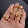 WANDO 2 pezzi campana a sfera rotonda classici piccoli braccialetti neonate bambini braccialetto per bambini regalo di compleanno festival gioielli adorabili B0269N