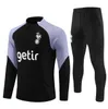 23/24 Hot Spurs Soccer Tracksuit Set Training Suit 21/22 Tottenham Long Sleeve Kane Tracksuit Football Jacket Chandal Futbol vuxen och barnens överlevnad 10/2xl