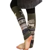 Femmes chaussettes longues noël jambières femmes hiver chaud tricoté genou haute jambières bas Leggings