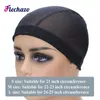 Pruikkappen Groot Medium Klein 6 stks/partij Naakt Pruik Maken Cap Zwart Mesh Dome Caps Voor Pruiken Stretch Ademend Spandex Dome Cap voor Dames 231211