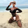 Abbigliamento da sonno caldo Donne sexy Lingerie Babydoll Bodydollsuits Mesh Body Cody Catsuits Intimate Lady costumi bianche