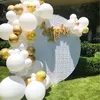 116 unids Set Mate blanco Oro Metálico globos guirnalda arco kit baby Shower boda fiesta de cumpleaños Chrome Globo Decoración niños F258T