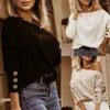 Blouses pour femmes Chemise femme moderne Une épaule à manches longues Belle portable unique