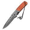 ZK20 5cr13 steel Promotion Browning tactical knife folding survival household fruit knife outdoor camping hunting short knife suitable for multi-purpose