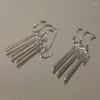 Ohrstecker 925 Sterling Silber Vintage Einzelohrloch kleines Design für Frauen Anhänger Schmuck weiblich AEZ249