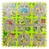 Play Mats 9pcs/Set Kids Carpet Playmat City Life Children's Educational Toys Road Traffic System Baby Play Mat EVA Kids Foam Puzzle Carpet 231212