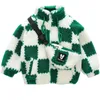 Cardigan Plaid Casual Children Ubrania wiosna jesienna luźna polar berbery ciepły gęsta dziewczyna kurtki żeńskie męskie stroje dzieci 2023 231211