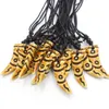 Pendentif Colliers En Gros 12 pcs/Lot Cool Hommes Animaux Dents Loup Dent Charmes Pendentifs Imitation Os Éléphant Bijoux