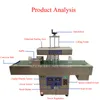 Machine de scellage continue verticale, coque en acier inoxydable, bon moteur, engrenage en fer pour hauteur, Machine de scellage de sacs en plastique