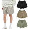 Shorts maschile estate dring a colore solido a secco rapido shorts intrecciato in nylon maschile e femminile sciolte a cinque punti L231212 L231212